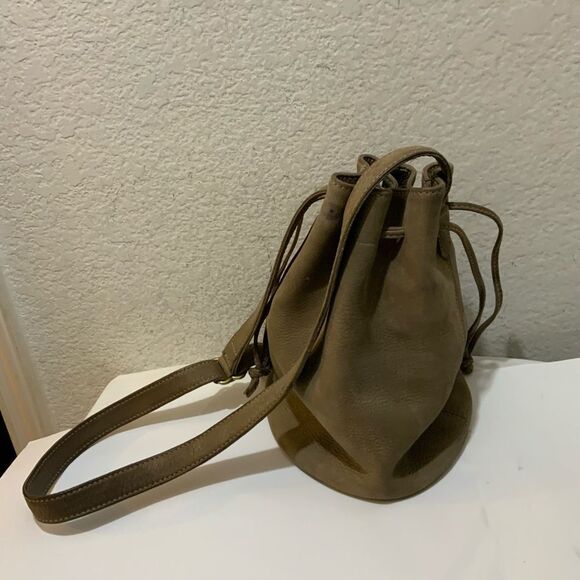 Vintage Coach Sonoma Pebbled Nubuck leather Drawstring Bucket Bag #4931 - Picture 2 of 14